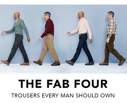 Mens Fab Four Trousers